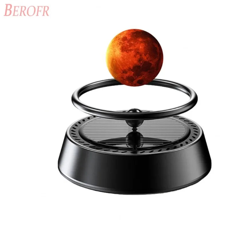 معطر جو سيارة بالطاقة الشمسية برائحة دائمة مزيل للروائح – Solar Powered Car Air Freshener Purifier Long Lasting Fragrance Odor Removal Aromatherapy