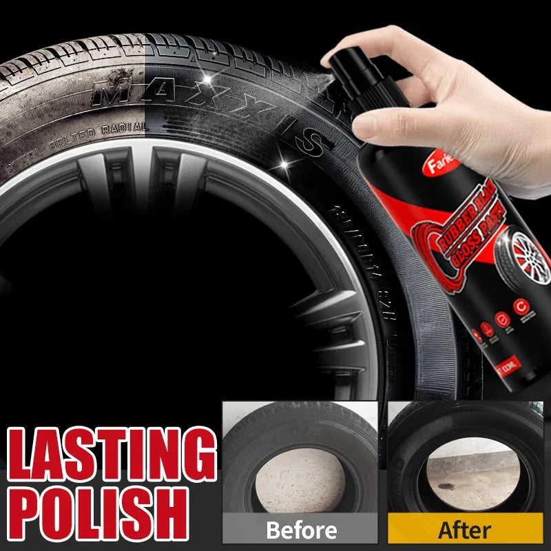 واكس تلميع وحماية الإطارات KJM – KJM Tire Wax Polish & Protection Shine Coating Car Tyre Care