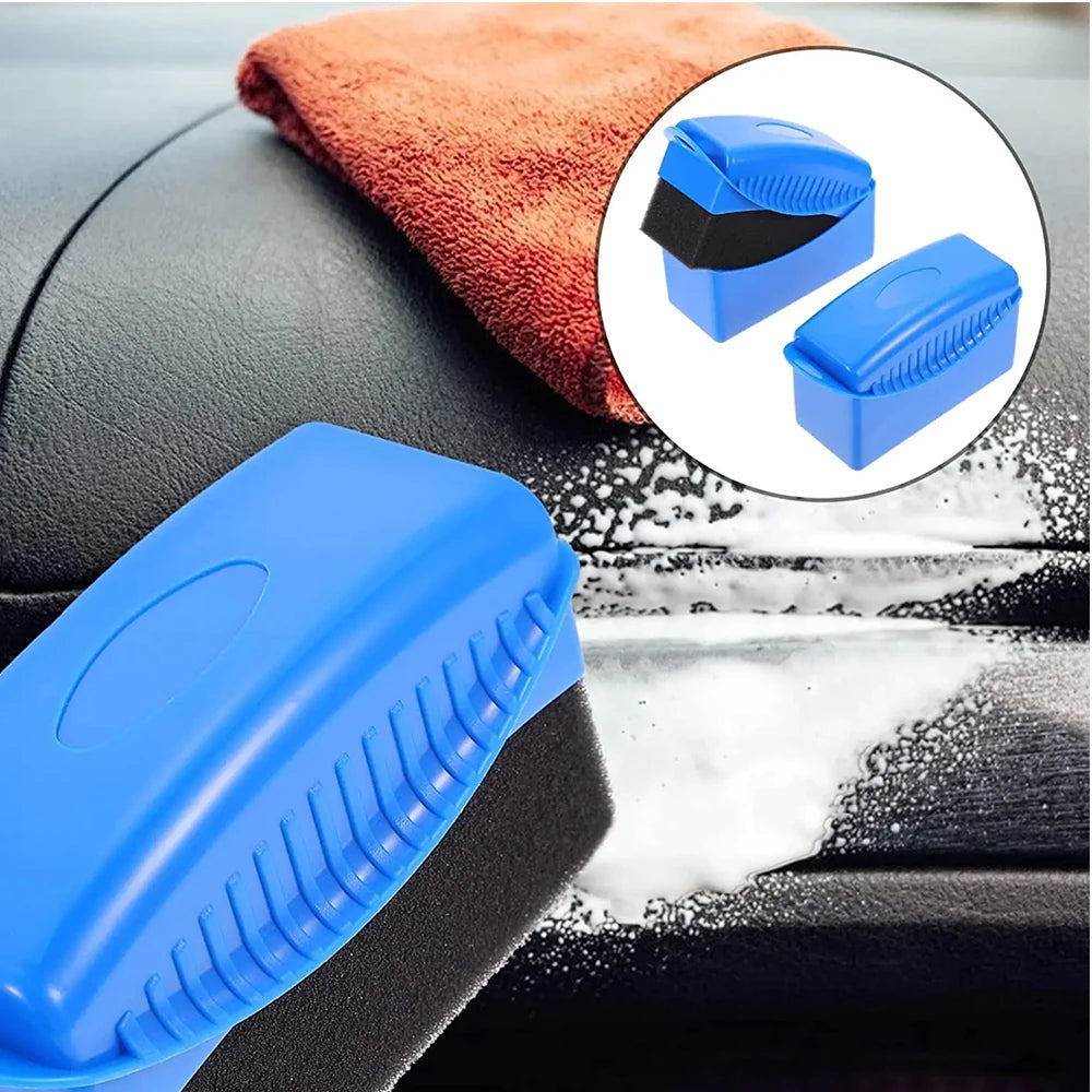 طقم إسفنج تلميع العجلات مع غطاء 5 ألوان – Car Wheel Polishing Sponge Set with Cover 5 Colors Rim Detailing Kit