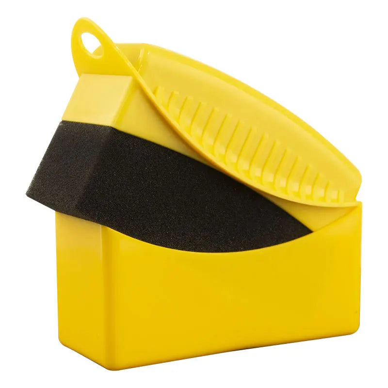إسفنج تلميع عجلات السيارة الاحترافي ABS – Professional Car Wheel Polishing Sponge ABS Rim Cleaning Brush Detailing Tool