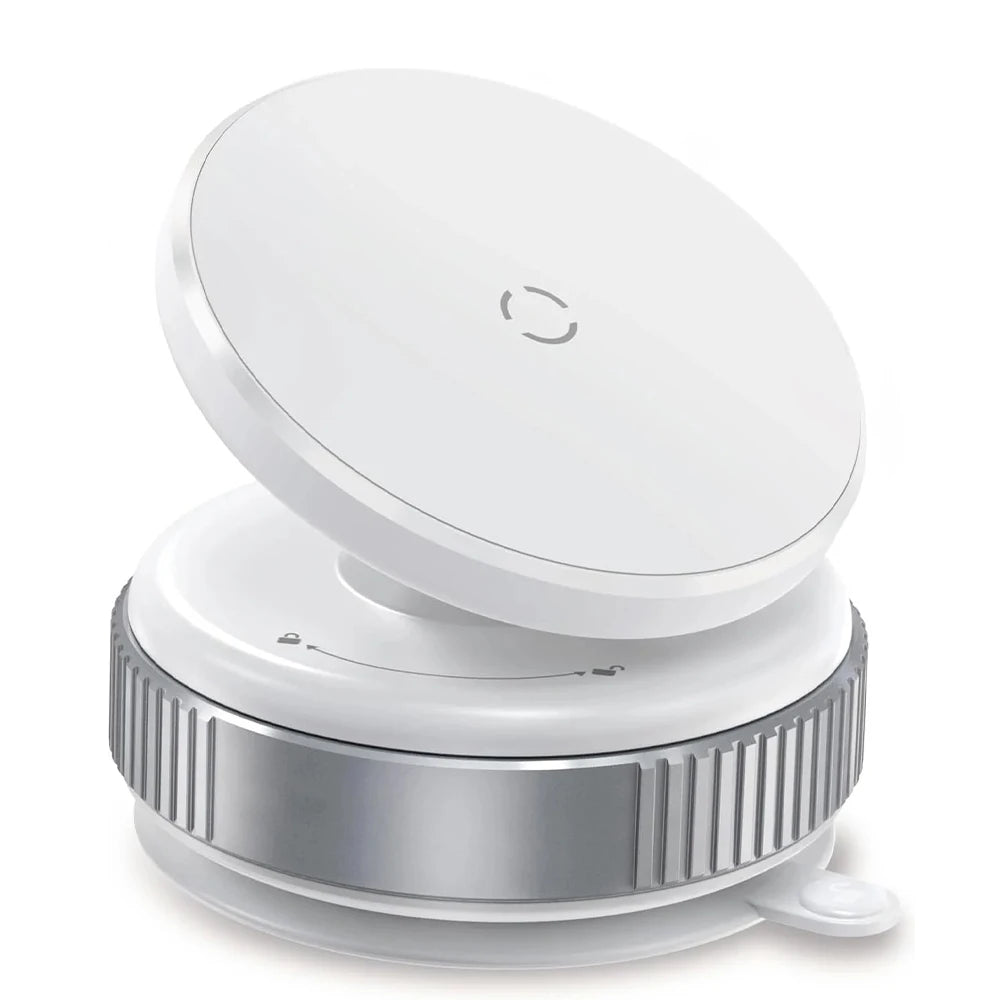 حامل هاتف مغناطيسي بكوب شفط للسيارة متوافق مع MagSafe دوران 360° – Suction Cup Magnetic Car Phone Holder MagSafe Compatible 360° Rotation Dashboard Stand