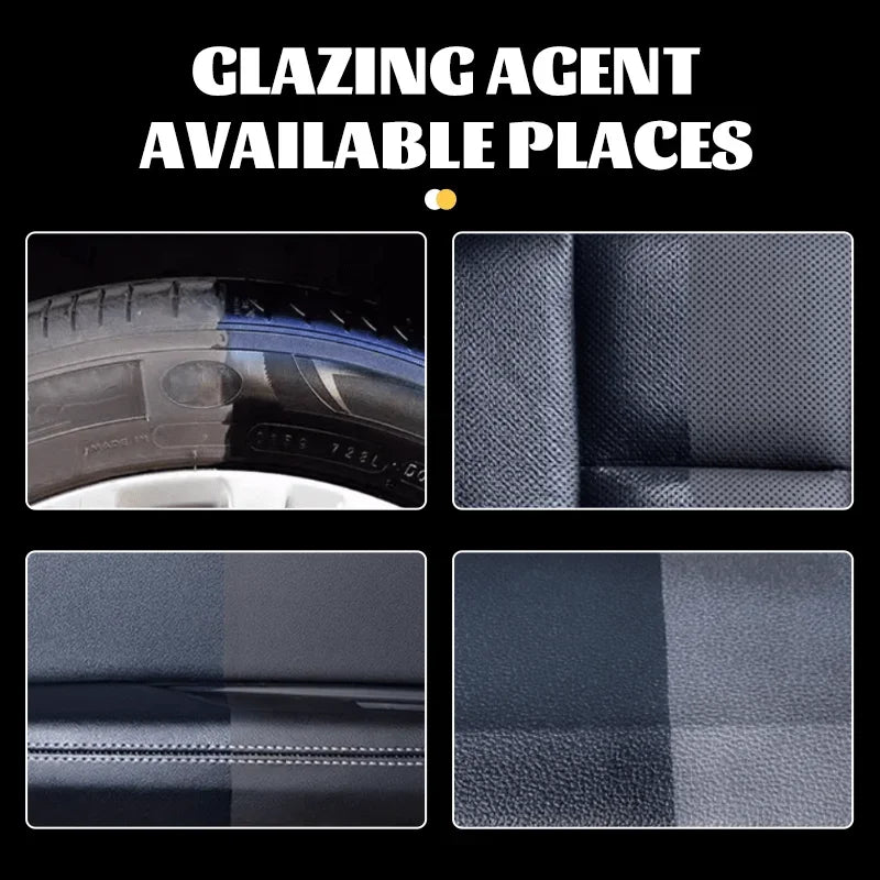 واكس تلميع وحماية الإطارات KJM – KJM Tire Wax Polish & Protection Shine Coating Car Tyre Care