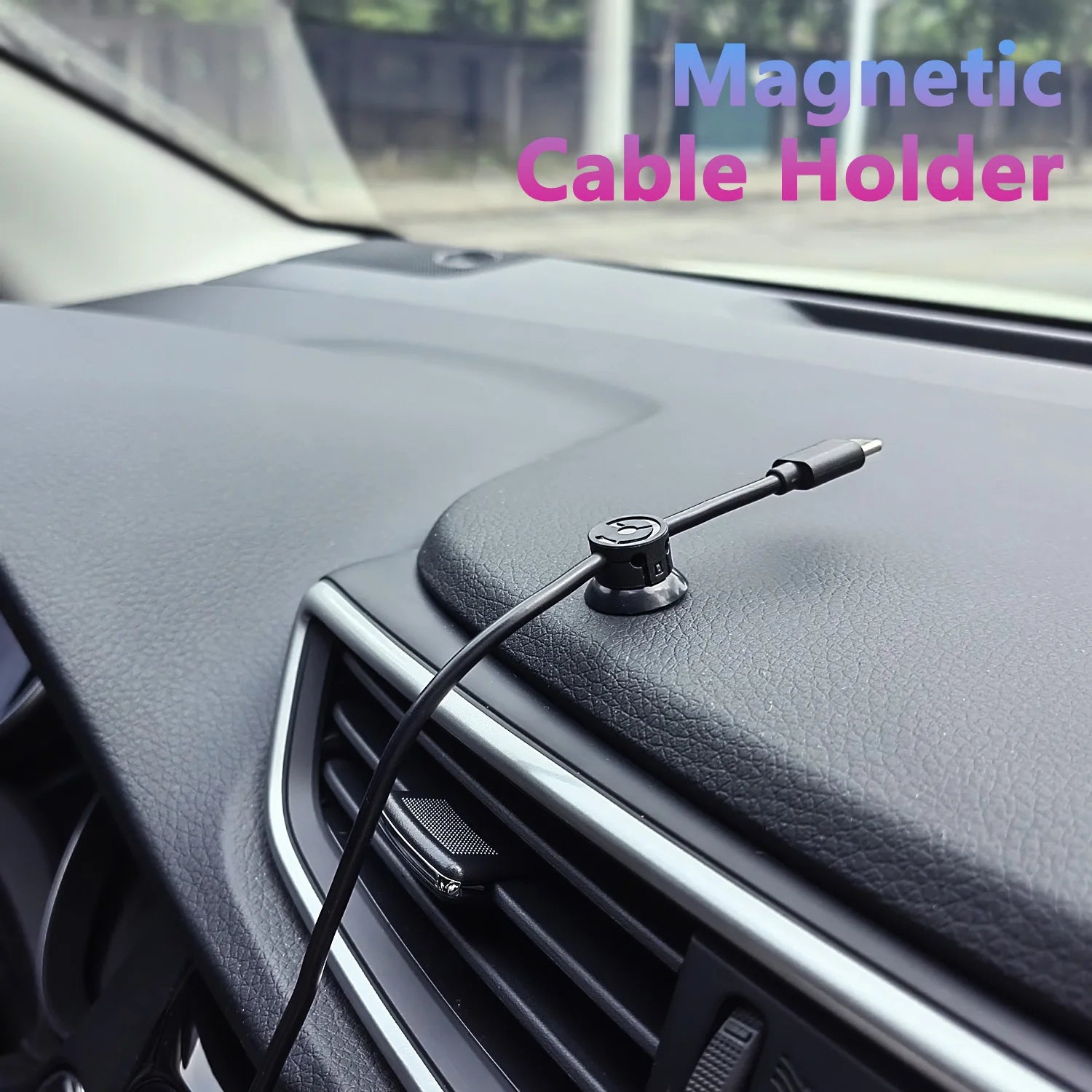 حامل كابل USB مغناطيسي للسيارة منظم أسلاك مازدا CX-30 2020-2023 – Car Magnetic USB Cable Holder Wire Organizer For Mazda CX-30 CX30 2020-2023