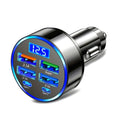 6 in-1 Fast Charging Car Adapter 3.1A Dual  محول شحن سيارة 6 في 1 | شحن سريع 3.1 أمبير