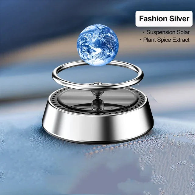 معطر جو سيارة بالطاقة الشمسية برائحة دائمة مزيل للروائح – Solar Powered Car Air Freshener Purifier Long Lasting Fragrance Odor Removal Aromatherapy
